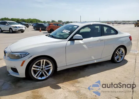 2015 BMW 228 I из США, поврежденный, VIN WBA1F5C51FV256972